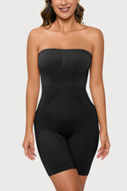 Strapless Butt Lifting Body Shaper Black
